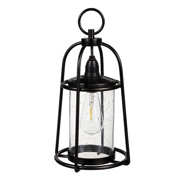 Plow & Hearth Outdoor Lamps & Lighting Franklin LED Metal Solar Lantern