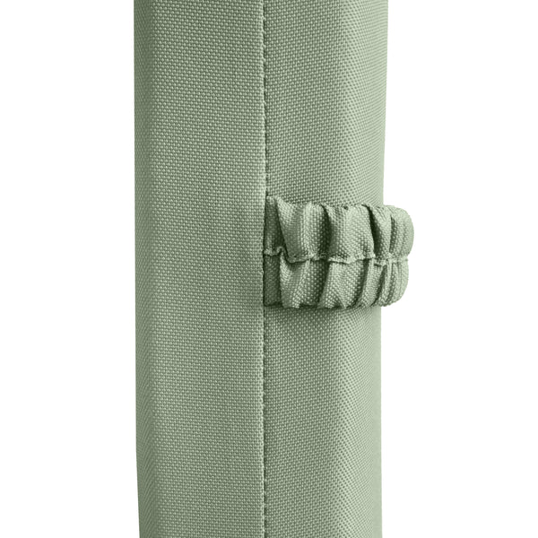 Plow & Hearth Outdoor Polypropylene Lounger Cushion 22"x73" Sage