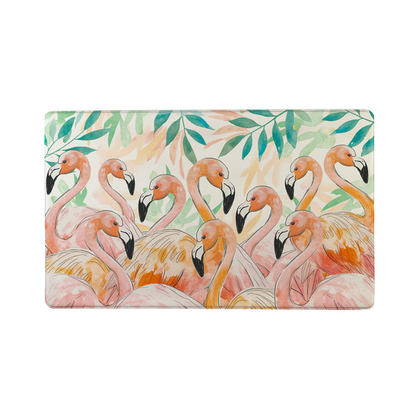 Plow & Hearth Palm Beach Flamingo Anti-Fatigue Mat 30"x18"
