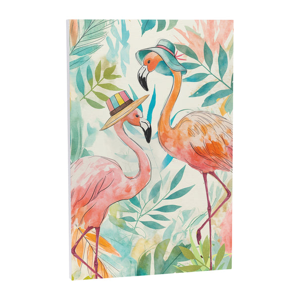 Plow & Hearth Palm Beach Flamingo Indoor Wall Décor Wood 24"x16"