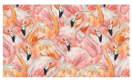 Plow & Hearth Palm Beach Flamingo PVC Trapper Mat 28"x16"