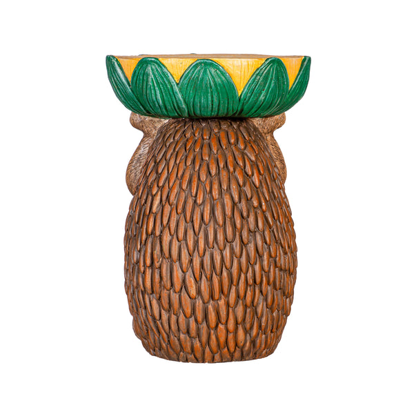 Plow & Hearth 17" Resin Hedgehog Patio Table