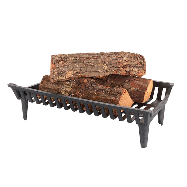 plow & hearth 27"Flat Bottom Fireplace Grate