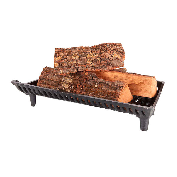 Plow & Hearth 27"x 12"-4"Leg Franklin Fireplace Grate