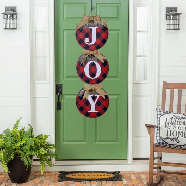 plow & hearth 3 in 1 Joy Door Décor