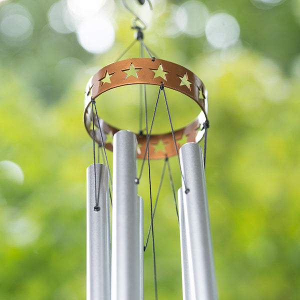 Plow & Hearth 30" H Memorial Veterans Windchime