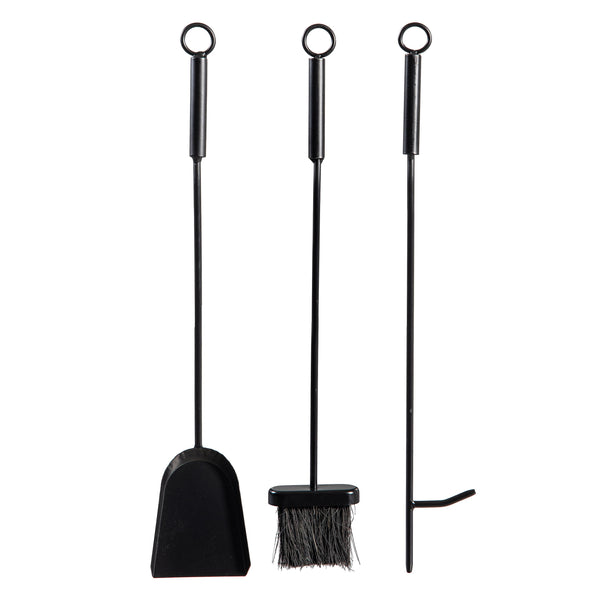 Plow & Hearth 4 Piece Fireplace Utensils