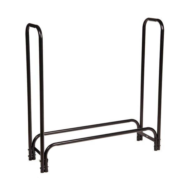 Plow & Hearth 4' Steel Wood Log Rack