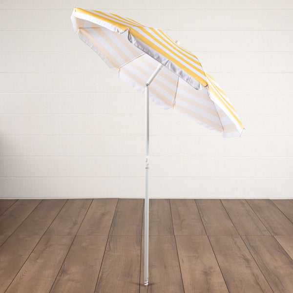 plow & hearth 5.5 Ft. Portable Beach Umbrella
