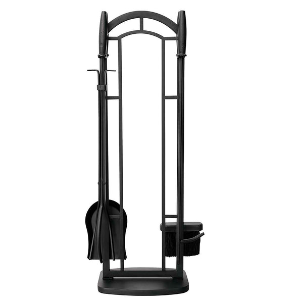 plow & hearth 5-Piece Arched Fireplace Rods Tool Set