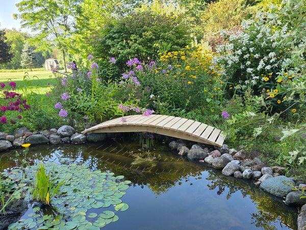 plow & hearth 8 ft bridge with no railling