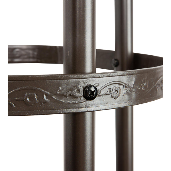 Plow & Hearth 8' Powder-Coated Steel Garden Obelisk