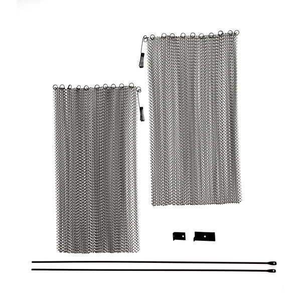 Plow & Hearth Adjustable Fireplace Rod 32"-58"L