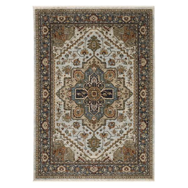 Plow & Hearth Alexandria Classic Polyester Rug 6' X 9'