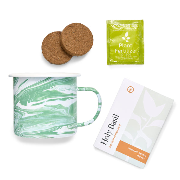 Plow & Hearth Altered Herb Mug Grow Kits