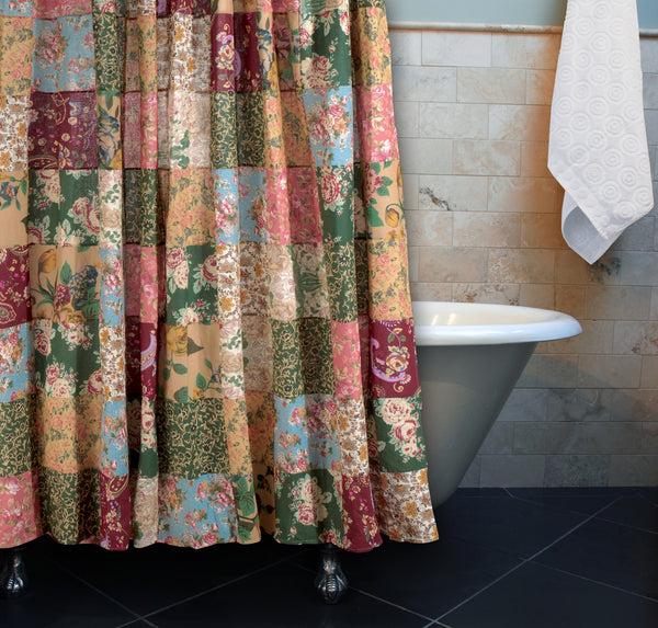 plow & hearth Antique Chic Shower Curtain