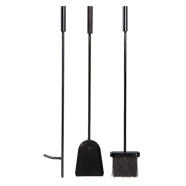 Plow & Hearth Arched 4 Piece Fireplace Toolset