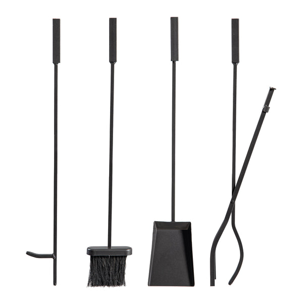 Plow & Hearth Atticus 5 Piece Fireplace Toolset