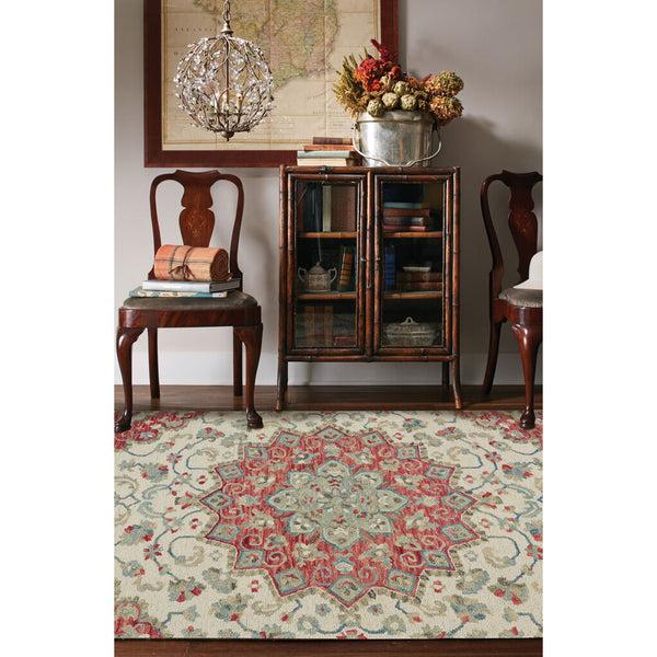 plow & hearth Avanti Palani Wool Area Rug