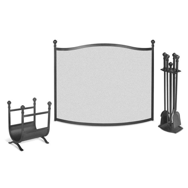 Plow & Hearth Ball And Claw Fireplace Tool Set