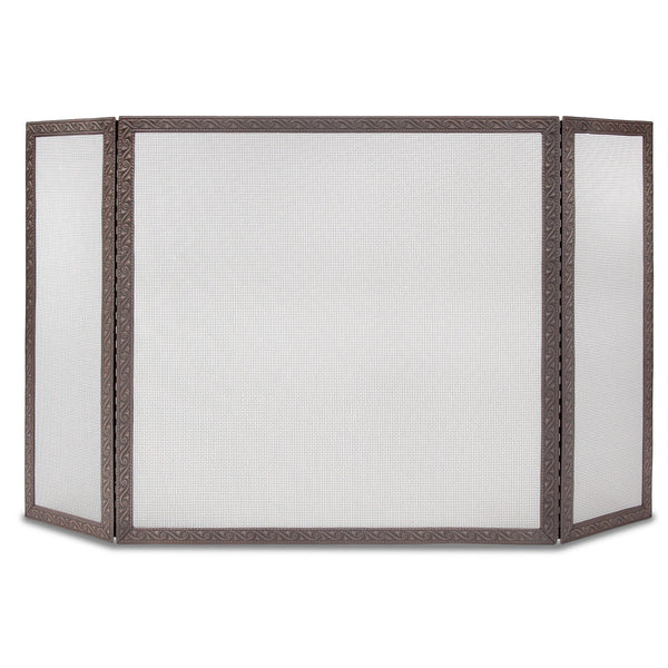 plow & hearth Ballard Embossed Tri Panel