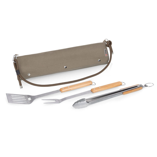 plow & hearth BBQ Roll Up 3 Piece Set