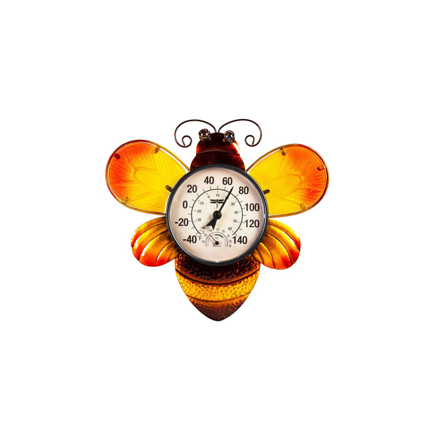 Plow & Hearth Bee Outdoor Outdoor Wall Thermometer