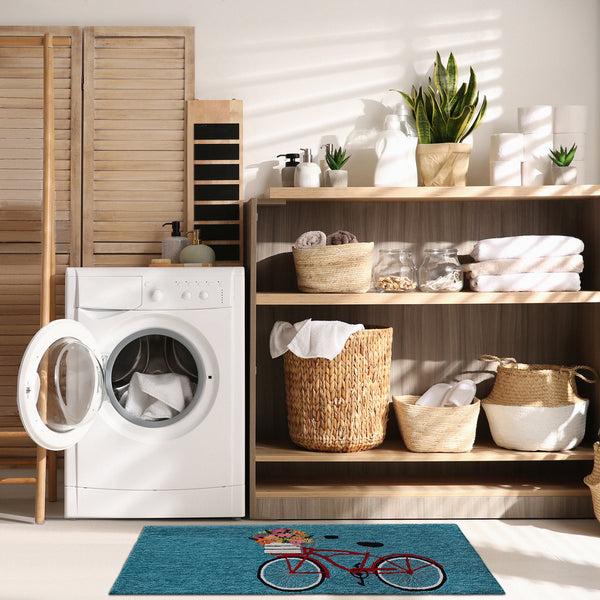 Plow & Hearth Bike Ride Indoor/Outdoor Rug