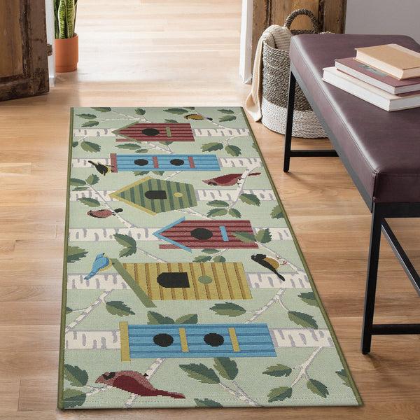 Plow & Hearth Bird Condos Indoor/Outdoor Rug