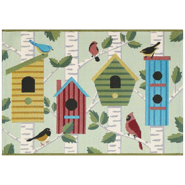 Plow & Hearth Bird Condos Indoor/Outdoor Rug