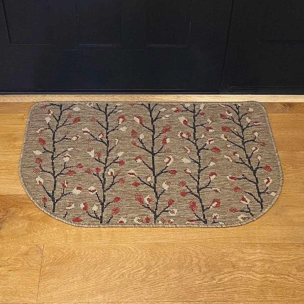 plow & hearth Branching Out Polypropylene Rug 23"x36"