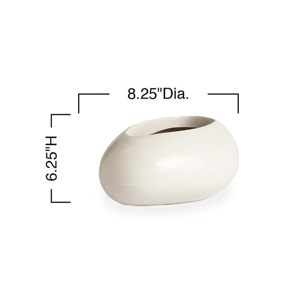 Plow & Hearth Brazilian Egg Shaped Planter