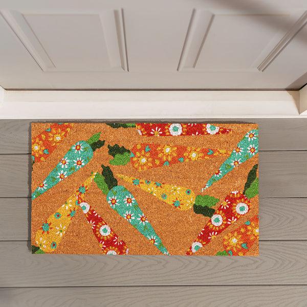 Plow & Hearth Bunny Bait Bunch Coir Mat