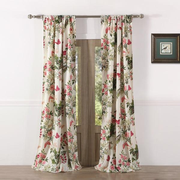 Plow & Hearth Butterflies Curtain