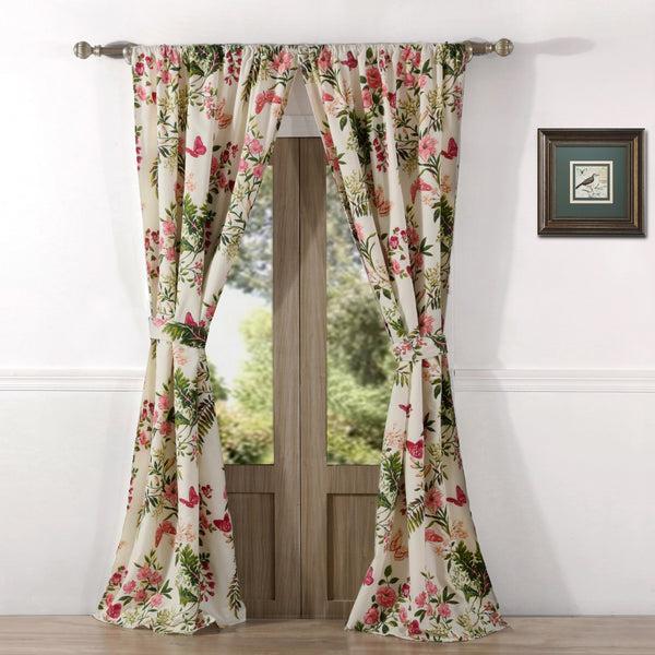 plow & hearth Butterflies Curtain