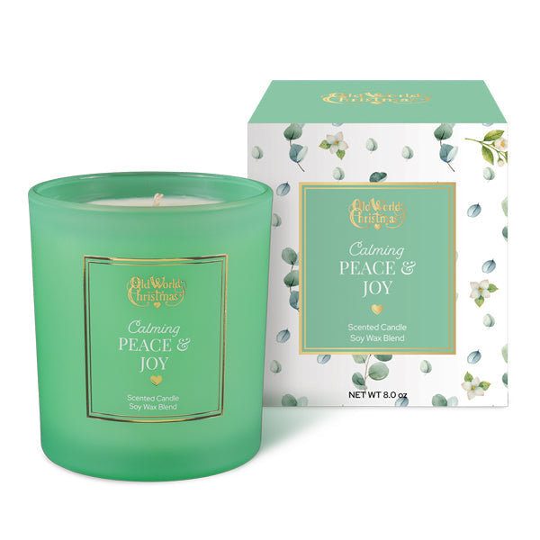 Plow & Hearth Calming Peace & Joy Candle