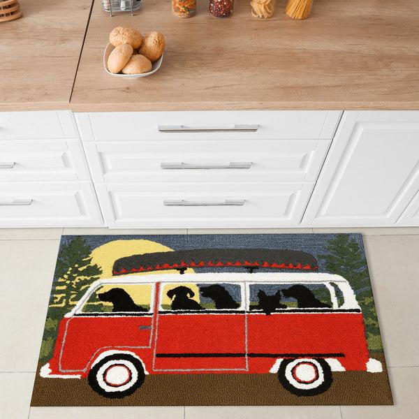 Plow & Hearth Camping Trip Indoor/Outdoor Rug