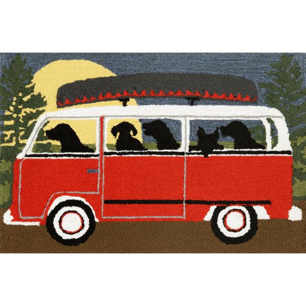 Plow & Hearth Camping Trip Indoor/Outdoor Rug
