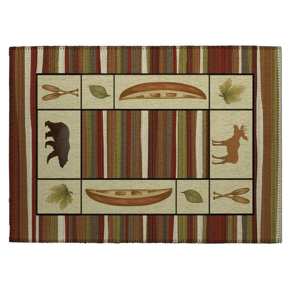 Plow & Hearth Canyon Excursion Polyester Rug