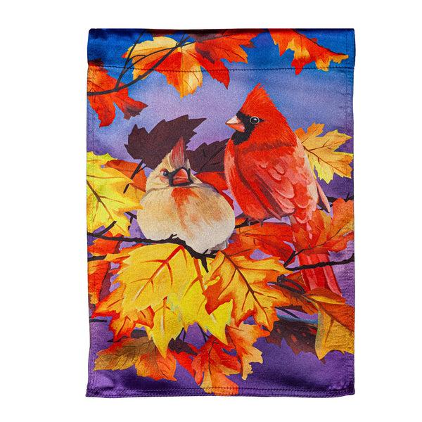 plow & hearth Cardinal Friends Lustre Garden Flag