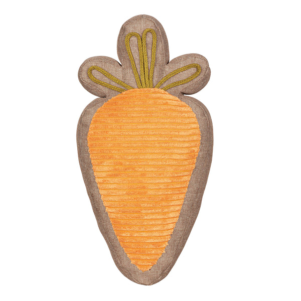 Plow & Hearth Carrot Shaped Pillow 20"H