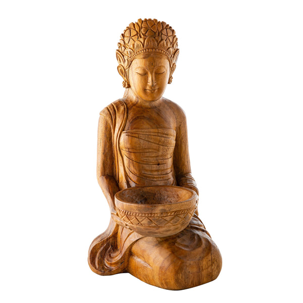 Plow & Hearth Carved Wood Lakshmi