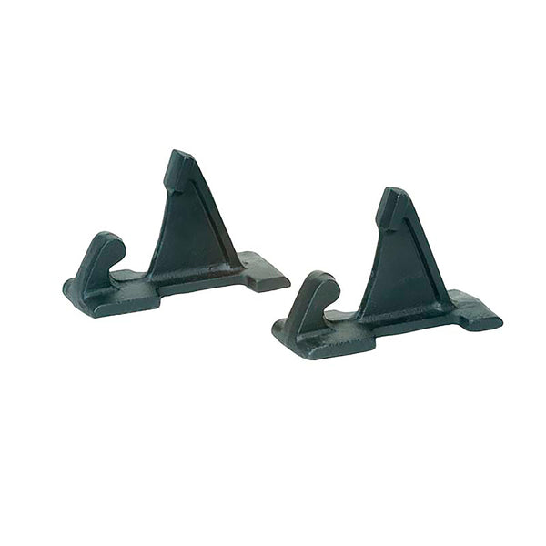 plow & hearth Cast Iron Fireback Feet