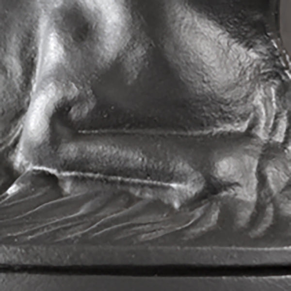 Plow & Hearth Cast Iron Moose Wood Stove Steamer