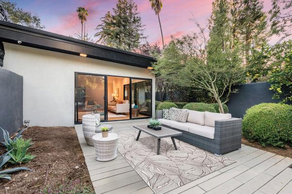 plow & hearth Castille Palma Indoor/Outdoor Area Rug