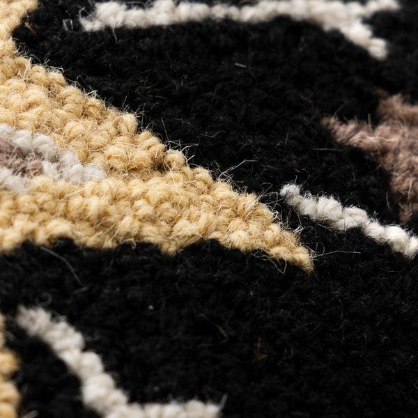 Plow & Hearth Celestial Starburst Wool Accent Pillow