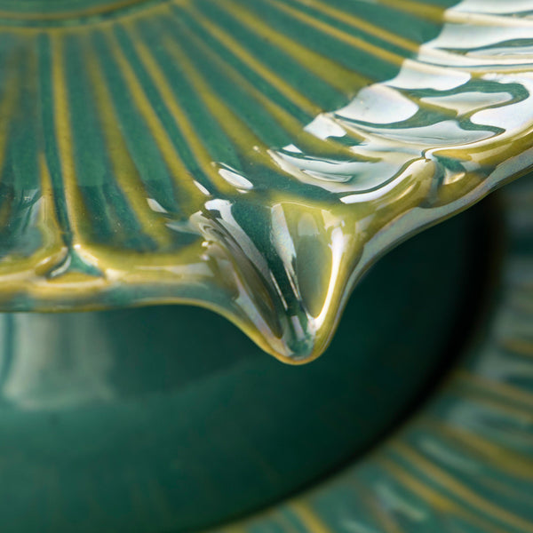 Plow & Hearth Ceramic Tiered Bird Fountain