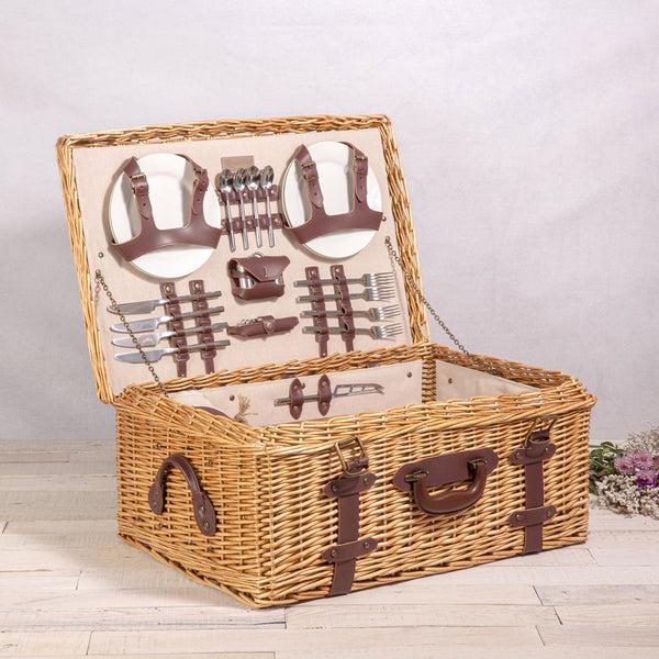 plow & hearth Charleston Picnic Basket