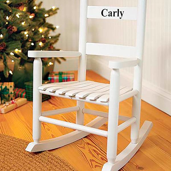 Plow & Hearth Child's Oak Ladderback Rocker