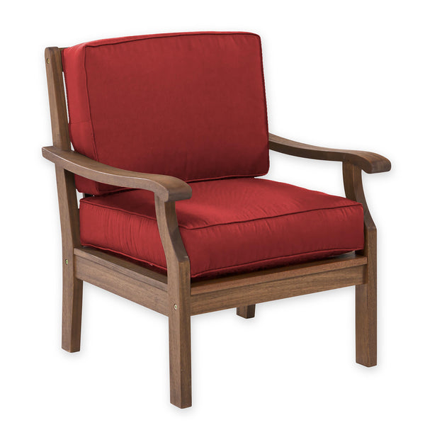 Plow & Hearth Claremont Chair With Cushions